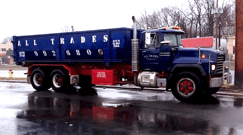 All Trades Disposal Dumpster Truck